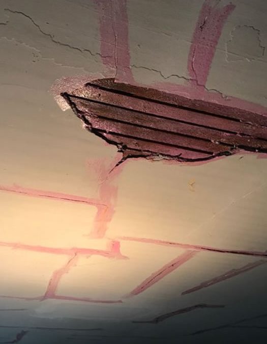 Repaired Plaster Ceiling Cracks In Kent Home Ornamental Plaster