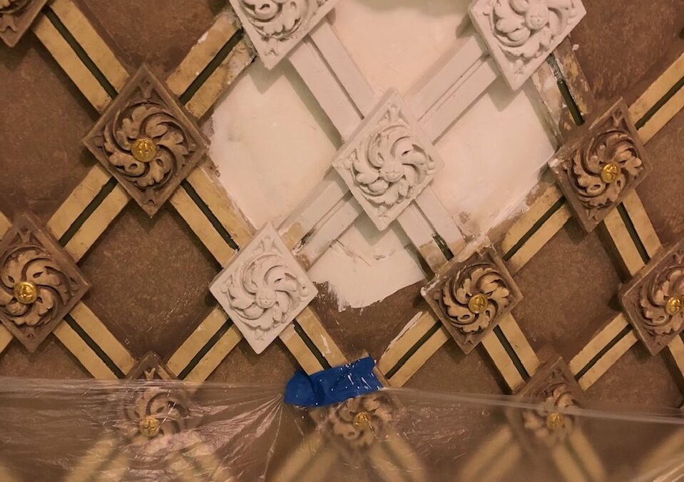 Ornamental Plaster Restoration in Laurelhurst, Seattle