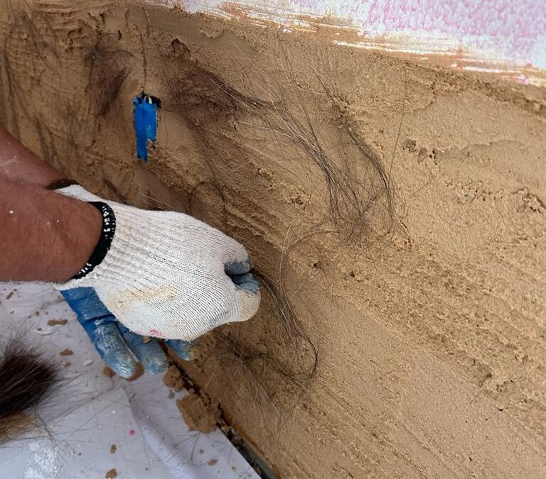 Historical home done in Lime Plaster, Bainbridge Island.