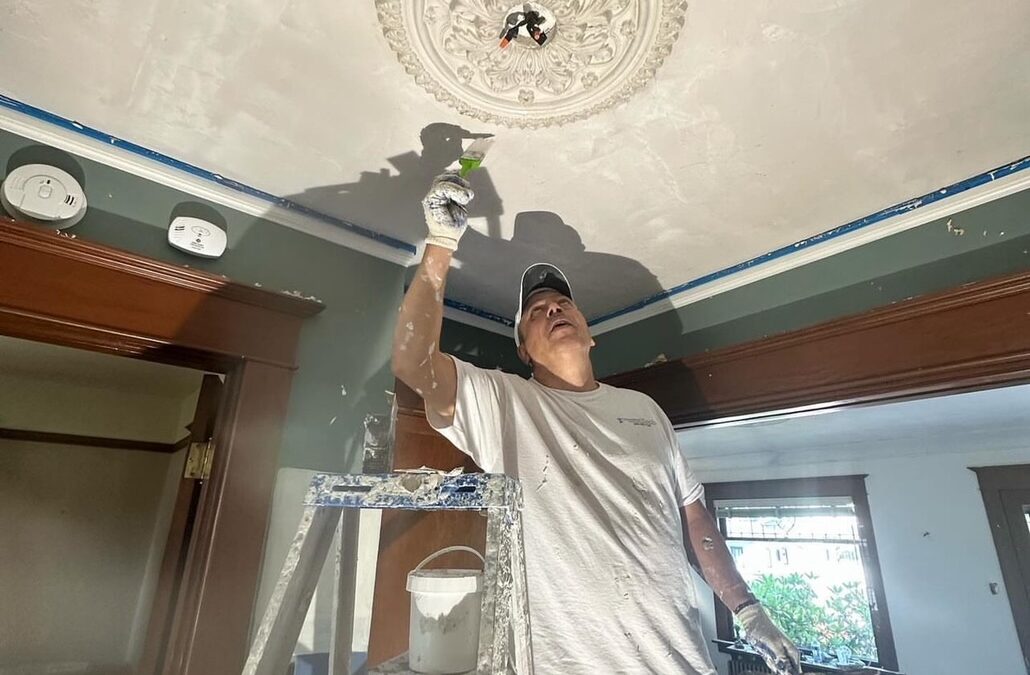Custom Ceiling Medallions Installation